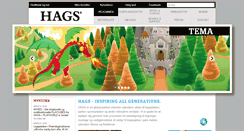 Desktop Screenshot of hags.dk