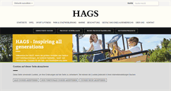 Desktop Screenshot of hags.de