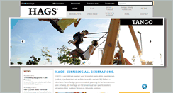 Desktop Screenshot of be.hags.com