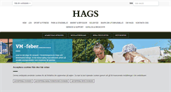 Desktop Screenshot of hags.se