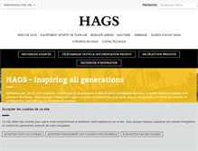 Tablet Screenshot of hags.fr