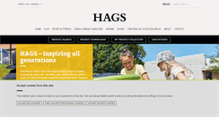 Desktop Screenshot of hags.com