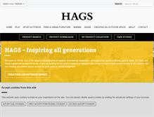 Tablet Screenshot of hags.com
